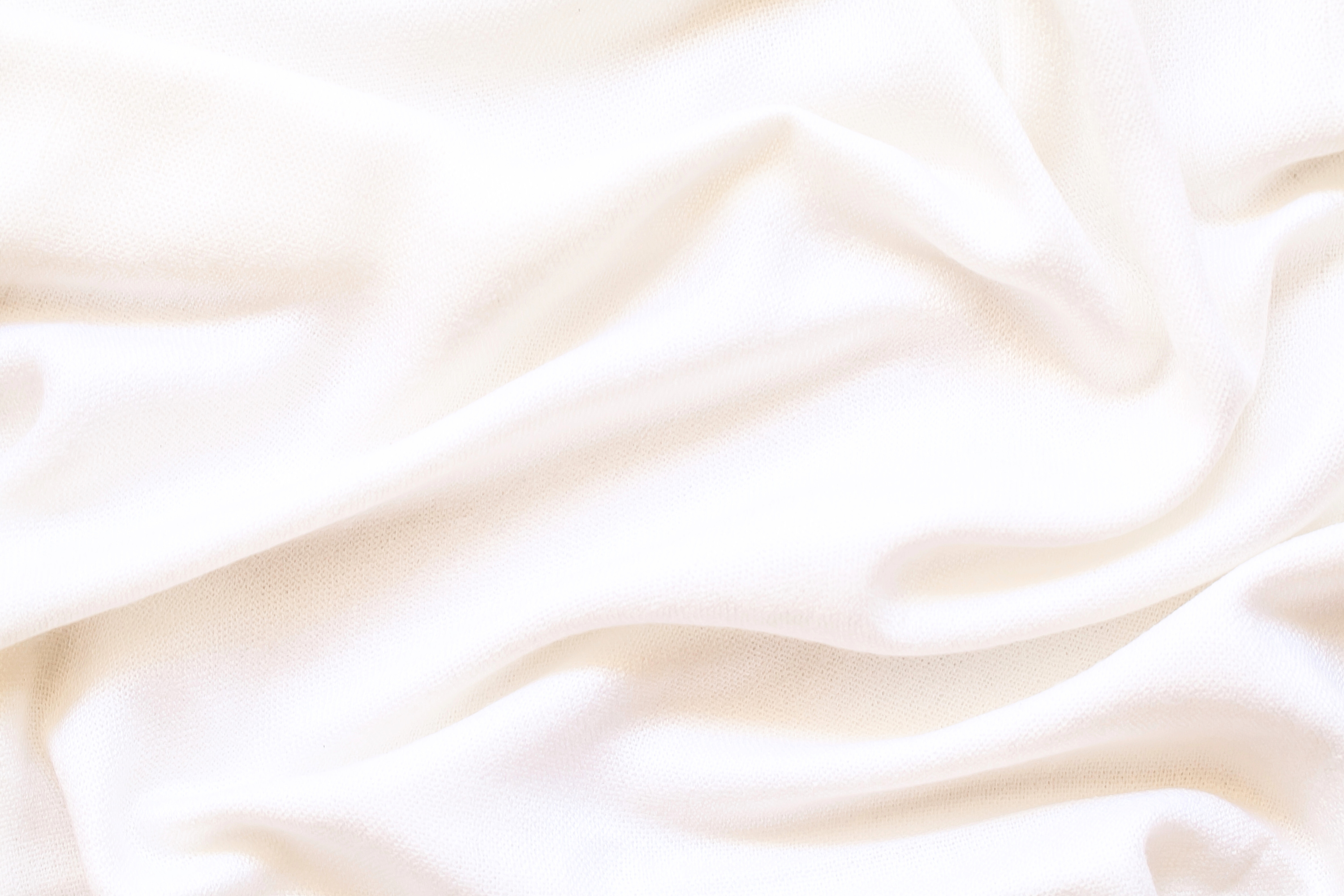 White cloth background